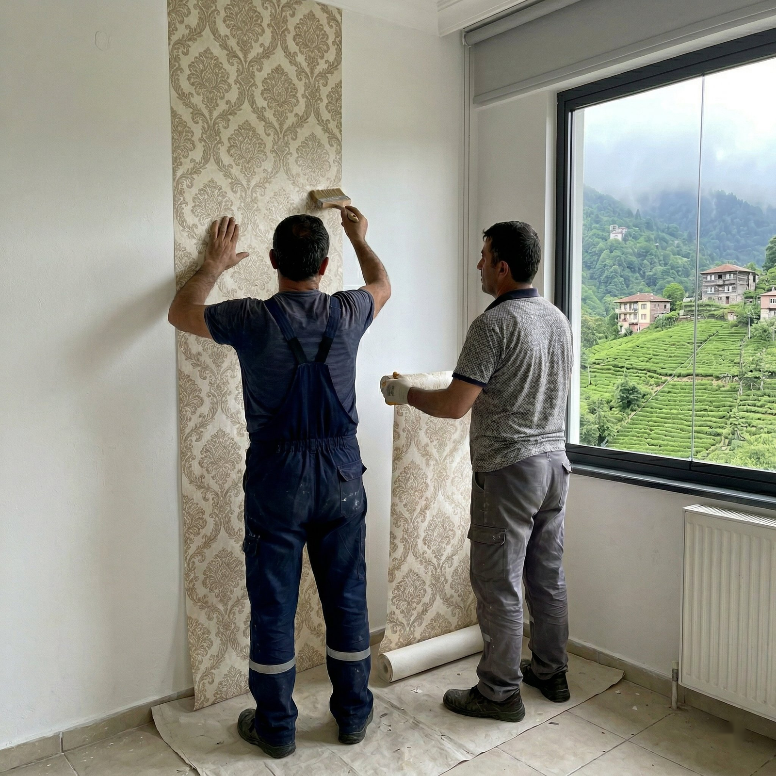 Rize modern duvar kağıdı modelleri ve duvar kağıdı ustası