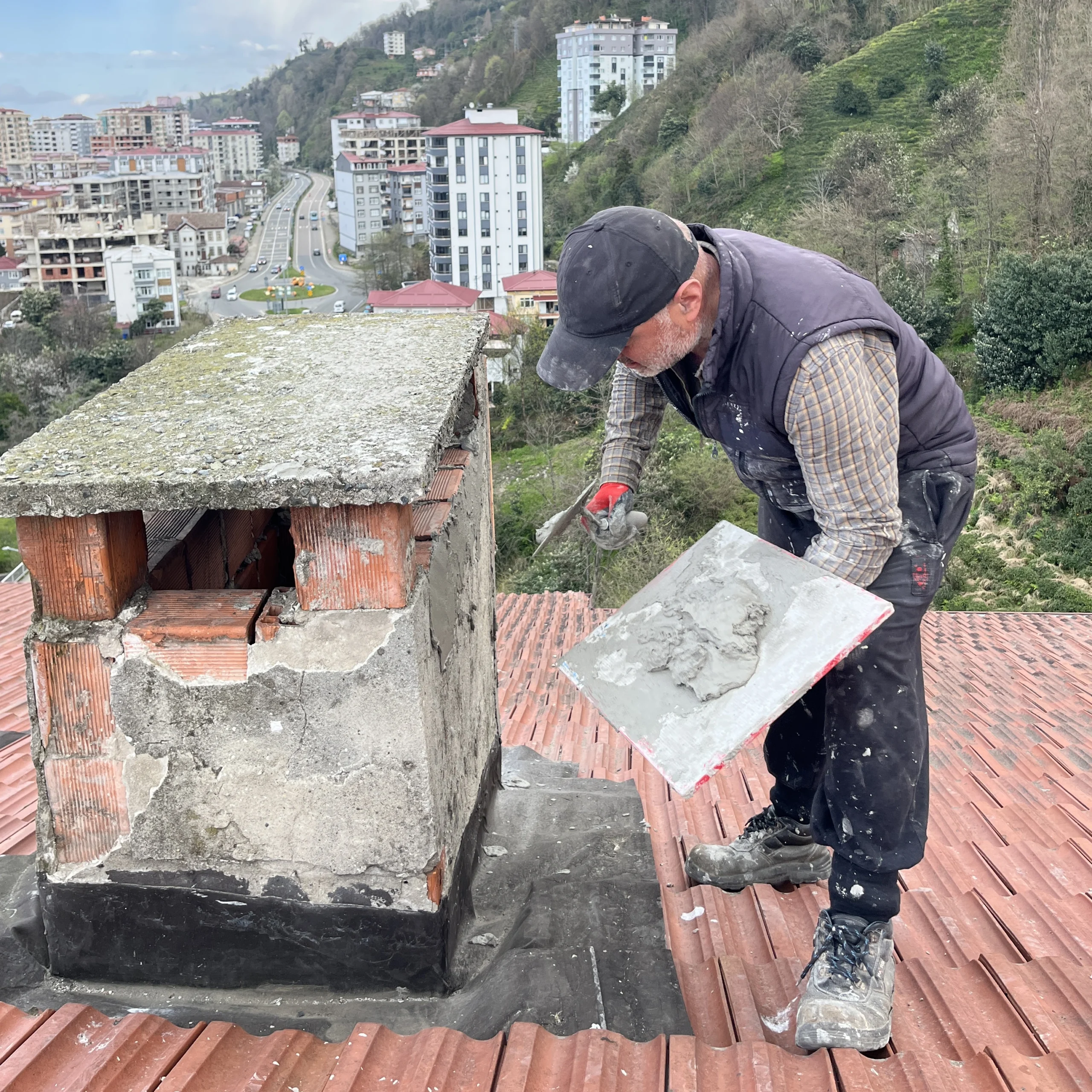 Rize tamirat ve tadilat ustası, çatı ve duvar tamiri